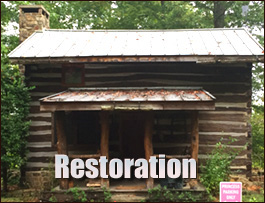 Historic Log Cabin Restoration  Brilliant, Ohio